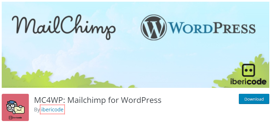 Mailchimp Wordpress plugins for blogs