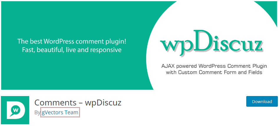 wpDiscuz Wordpress Plugins for Blogs
