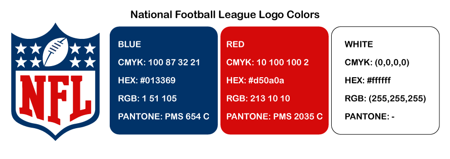 NFL Logo Colors