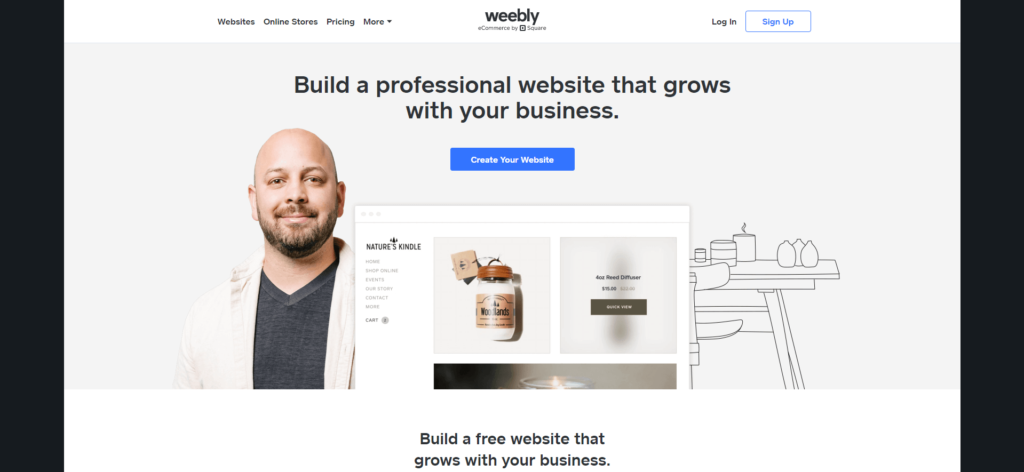 build a website - Weebly