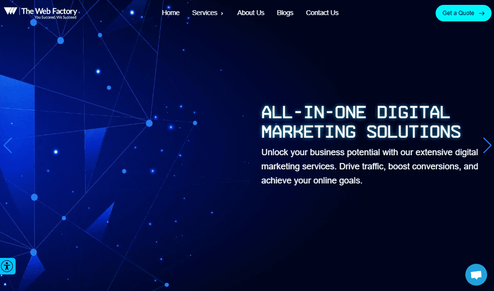 The Web Factory – Leading Website Design & Digital Marketing Company Image