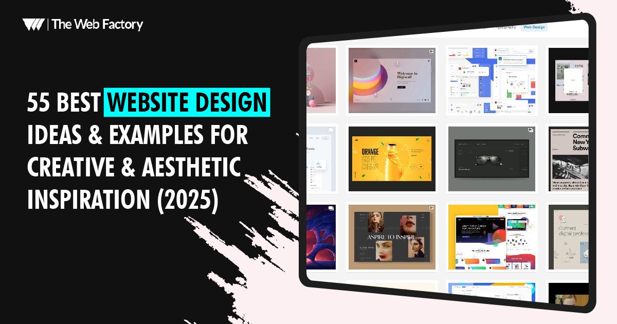55 Best Website Design Ideas (2025) + Cool & Creative Inspiration