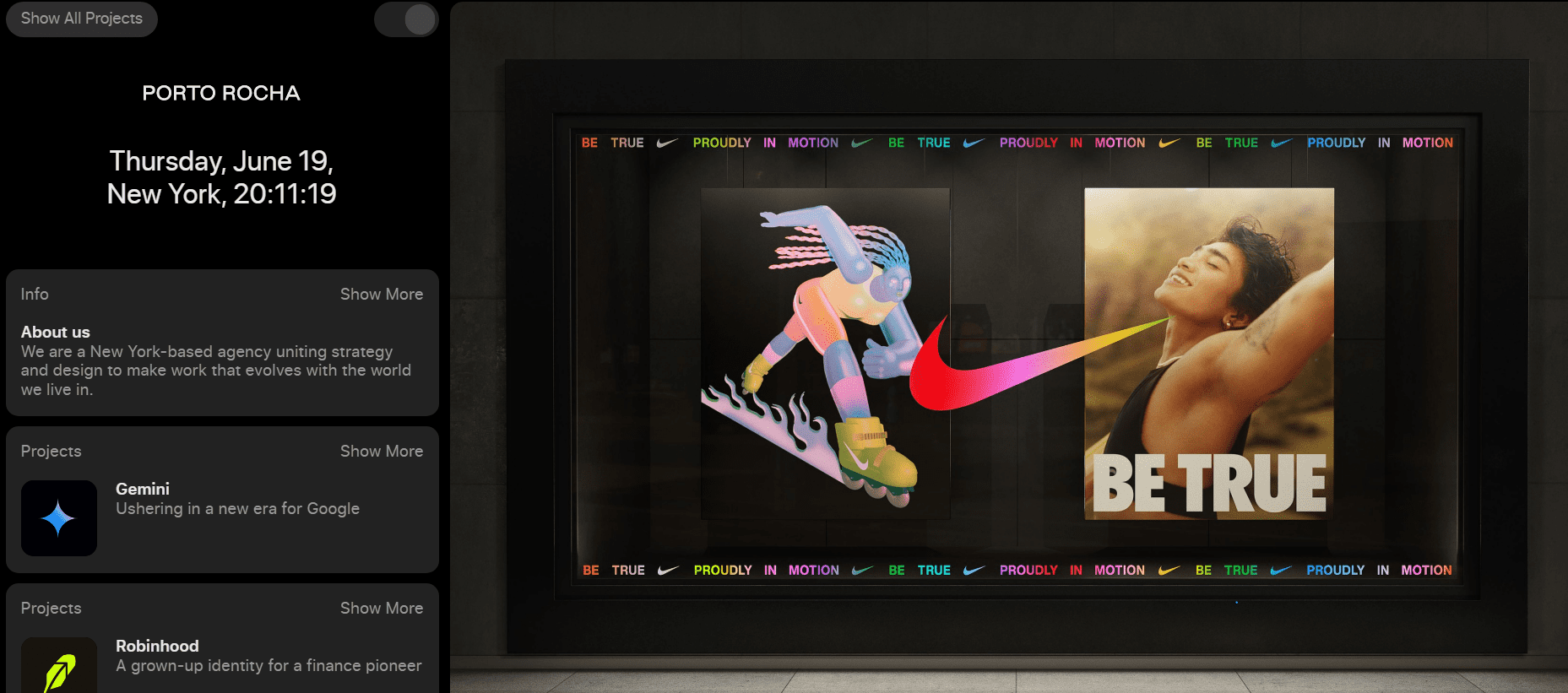 Porto Rocha Website Design