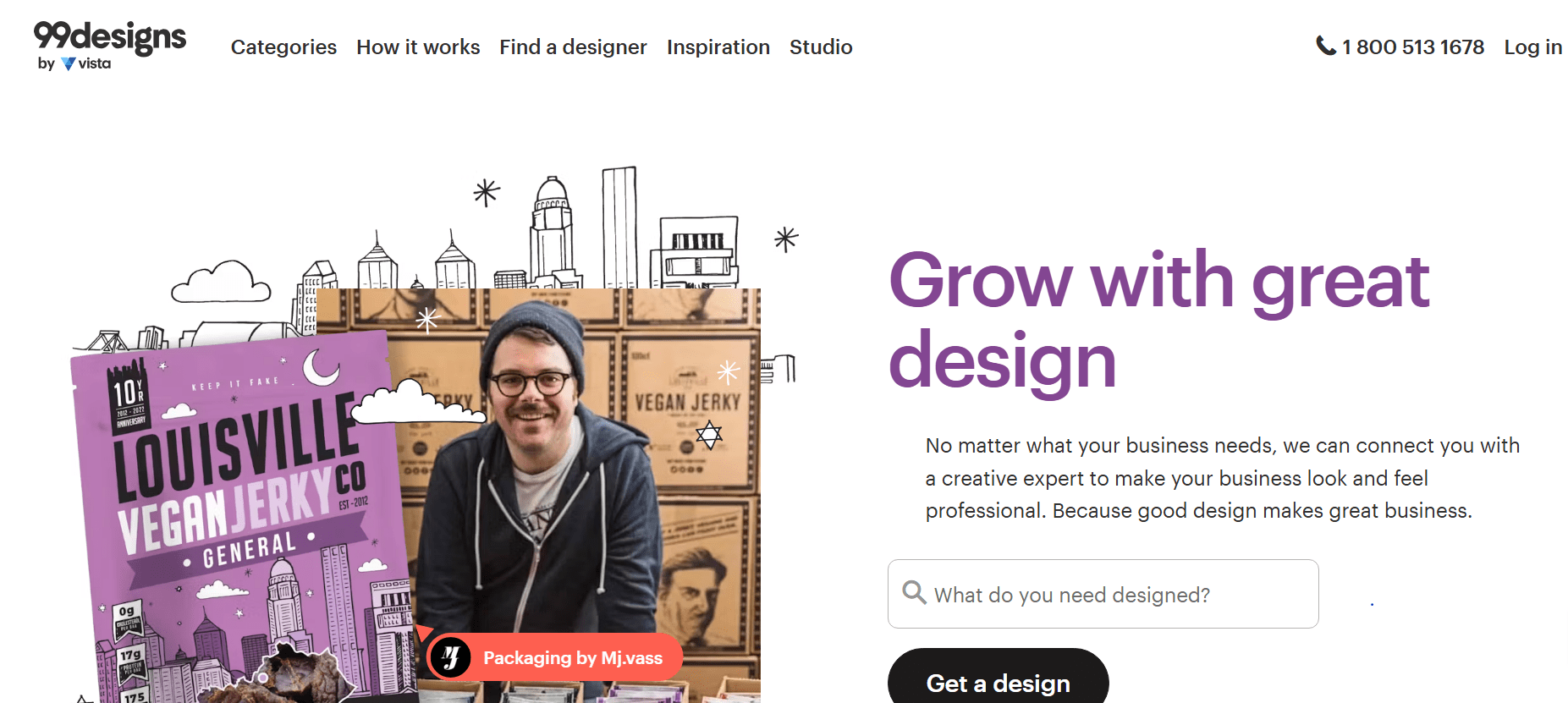 99designs Website