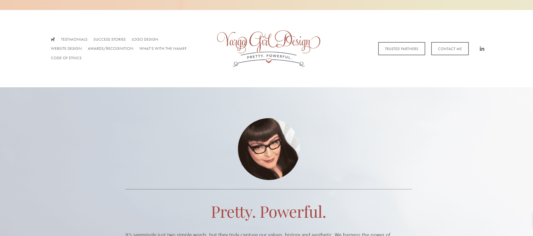 Varga Girl Design Website