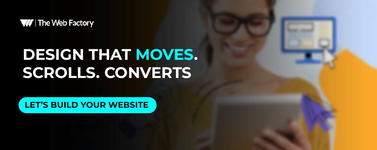 Close-up of a user interacting with animated website elements like hover effects and smooth scrolling transitions.